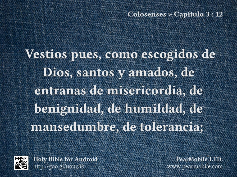 Colosenses, Capítulo 3:12